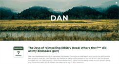 Desktop Screenshot of hellothisisdan.com